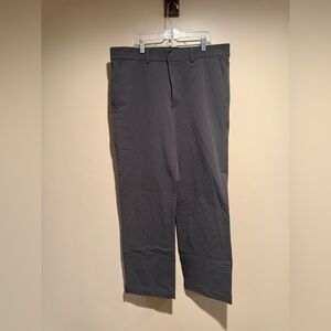 UA Under Armour Storm Pants 36 x 30 grey golf straight leg